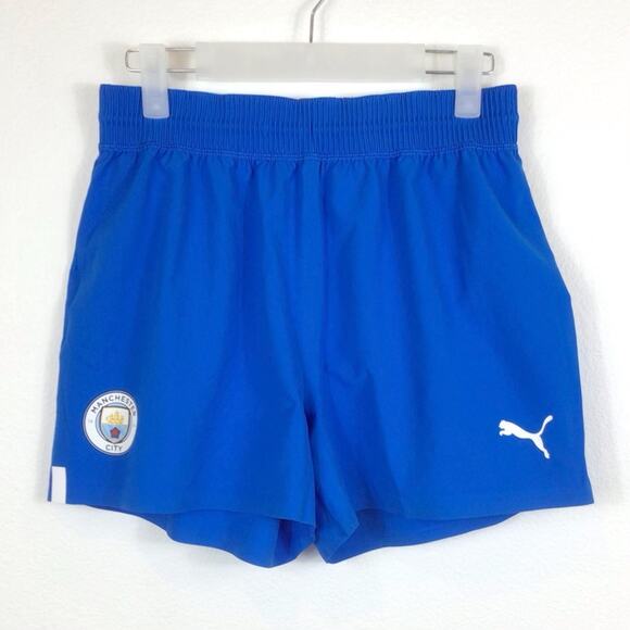 PUMA Drycell 2022-23 Manchester City Women's Player Issue GK Shorts size S NWT - Picture 1 of 5